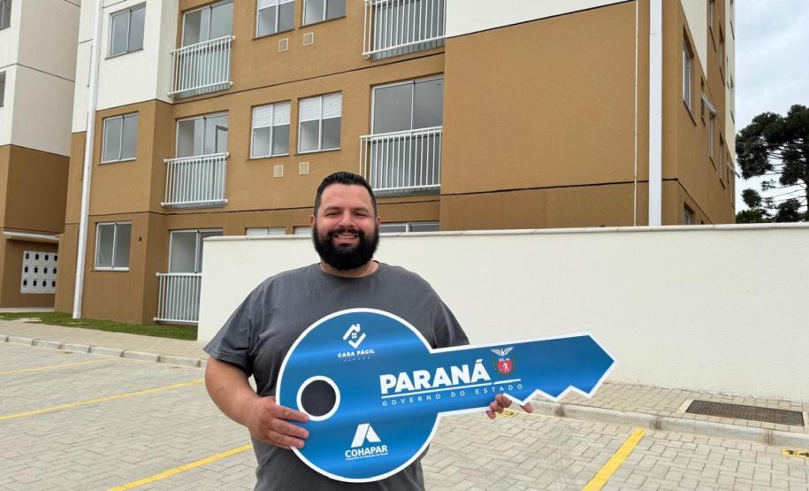 Com subsídios do Casa Fácil Paraná, primeiro módulo do Residencial Seminário é entregue em Rio Negro