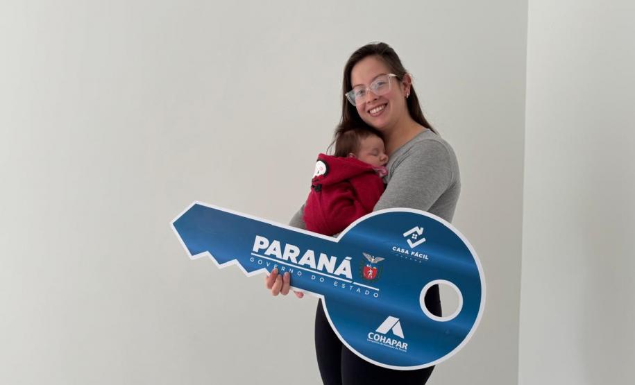 Com subsídios do Casa Fácil Paraná, primeiro módulo do Residencial Seminário é entregue em Rio Negro