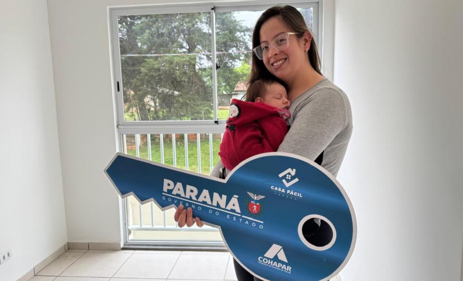 Com subsídios do Casa Fácil Paraná, primeiro módulo do Residencial Seminário é entregue em Rio Negro