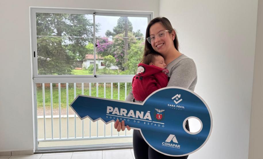Com subsídios do Casa Fácil Paraná, primeiro módulo do Residencial Seminário é entregue em Rio Negro