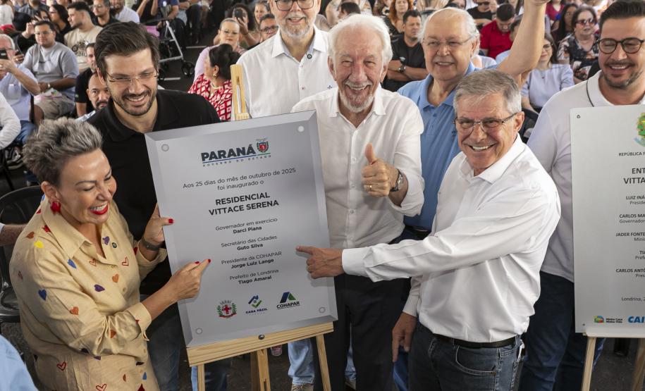Com apoio do Estado, 512 famílias de Londrina passam a viver em casa própria