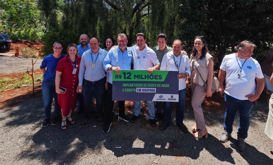 Estado entrega primeiros módulos sanitários do programa Banheiro em Casa em Ivaiporã