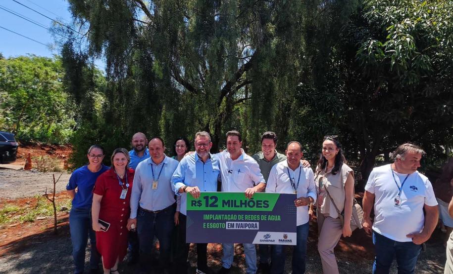 Estado entrega primeiros módulos sanitários do programa Banheiro em Casa em Ivaiporã