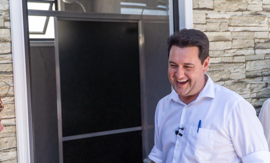 Estado entrega primeiros módulos sanitários do programa Banheiro em Casa em Ivaiporã