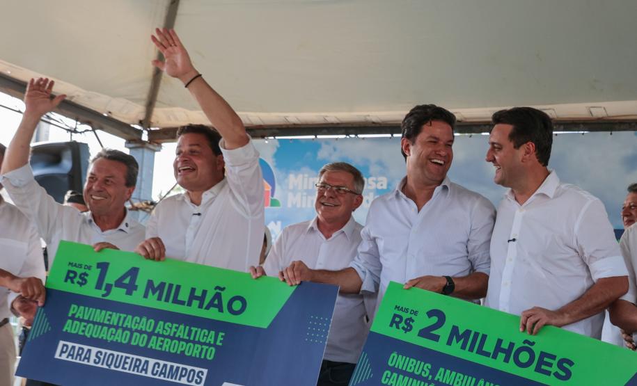 Estado libera R$ 23,6 milhões em novos investimentos para Siqueira Campos