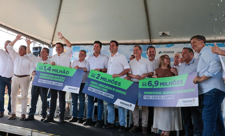 Estado libera R$ 23,6 milhões em novos investimentos para Siqueira Campos