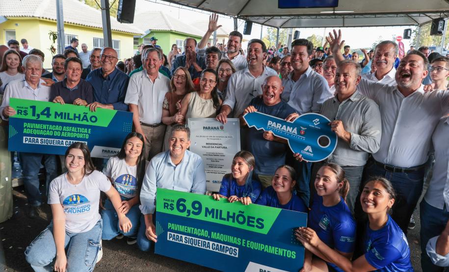 Estado libera R$ 23,6 milhões em novos investimentos para Siqueira Campos