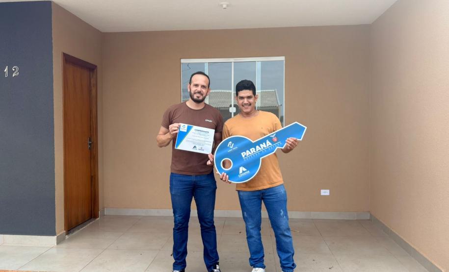 Com R$ 1,6 milhão do Casa Fácil, Cohapar conclui entrega dos últimos módulos do Residencial Barcelona em Paiçandu