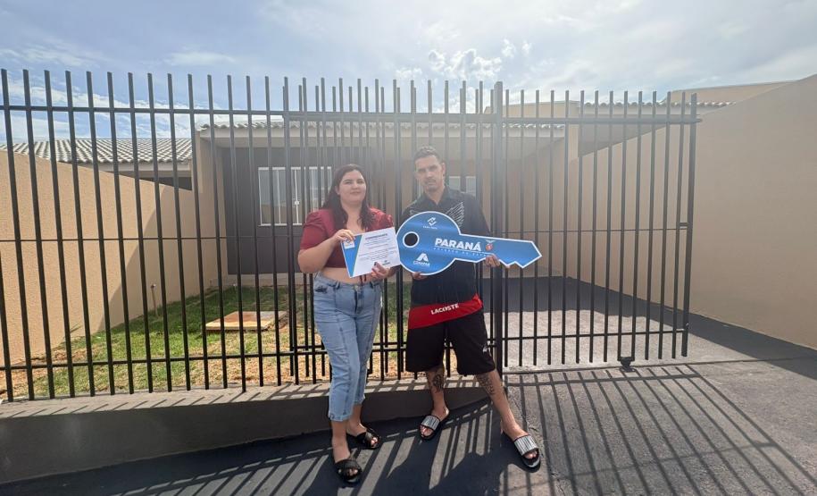 Com R$ 1,6 milhão do Casa Fácil, Cohapar conclui entrega dos últimos módulos do Residencial Barcelona em Paiçandu