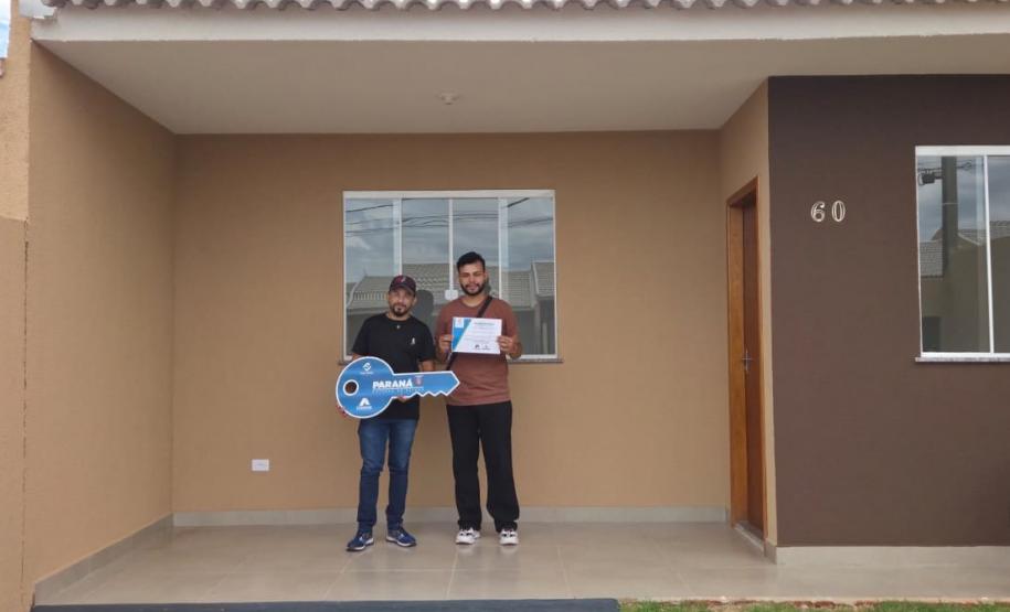 Com R$ 1,6 milhão do Casa Fácil, Cohapar conclui entrega dos últimos módulos do Residencial Barcelona em Paiçandu