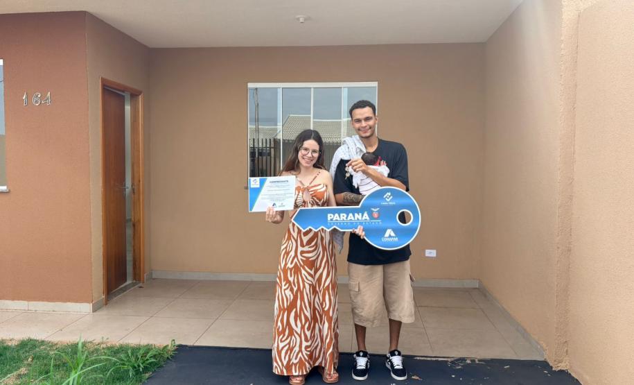 Com R$ 1,6 milhão do Casa Fácil, Cohapar conclui entrega dos últimos módulos do Residencial Barcelona em Paiçandu