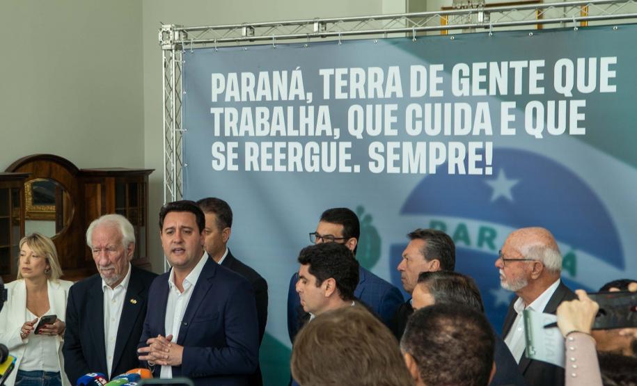 Paraná anuncia a construção emergencial de 320 casas em Rio Bonito do Iguaç