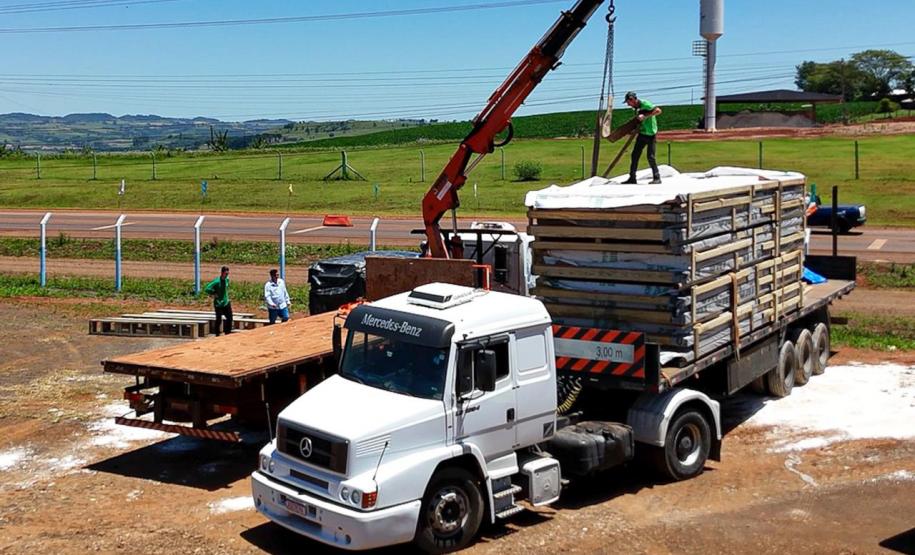 Primeiras casas das vítimas do tornado começam a ser construídas semana que vem em Rio Bonito do Iguaçu