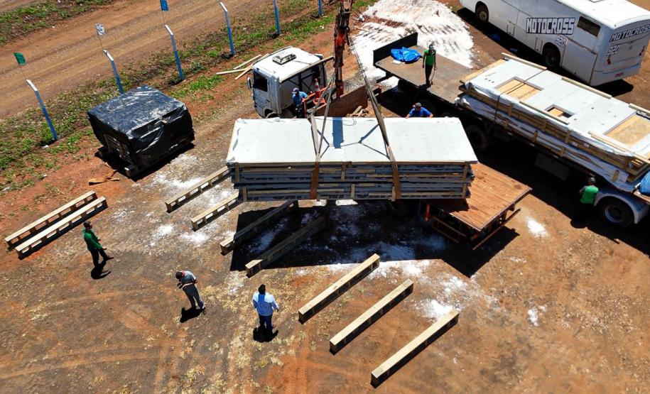 Primeiras casas das vítimas do tornado começam a ser construídas semana que vem em Rio Bonito do Iguaçu
