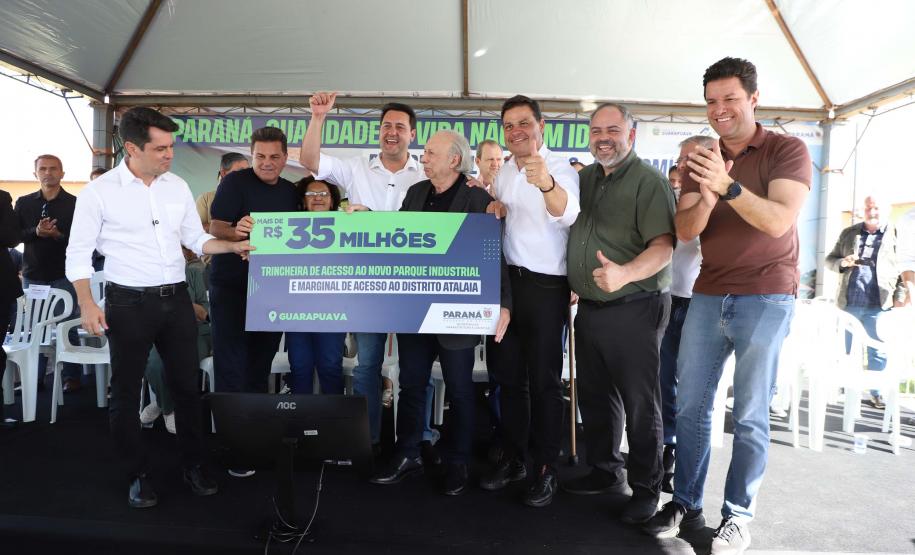 Governador inaugura o Condomínio do Idoso de Guarapuava, o 8° do Estado