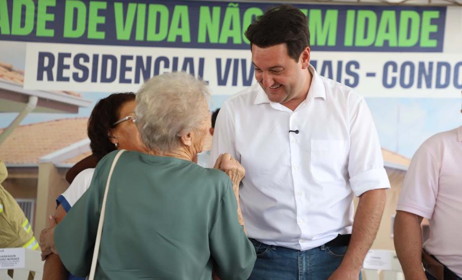 Governador inaugura o Condomínio do Idoso de Guarapuava, o 8° do Estado