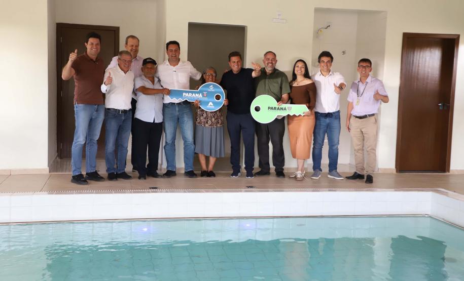 Governador inaugura o Condomínio do Idoso de Guarapuava, o 8° do Estado