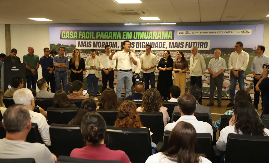 Com apoio do Estado, Umuarama ganhará bairro planejado com 1.500 casas