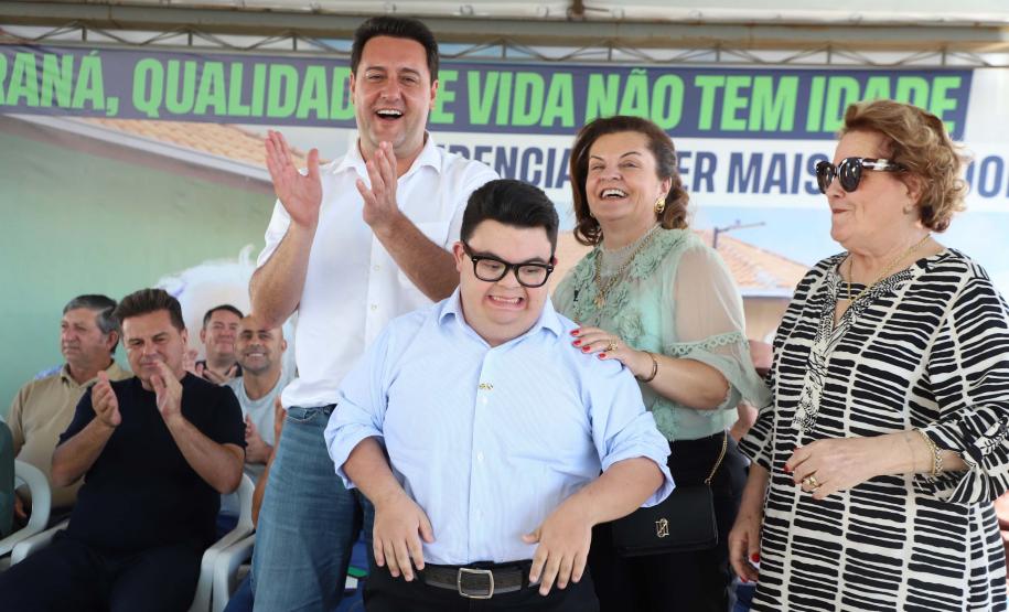 Governador inaugura o Condomínio do Idoso de Guarapuava, o 8° do Estado