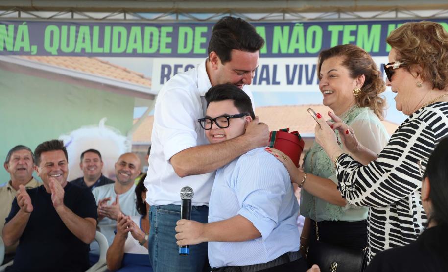 Governador inaugura o Condomínio do Idoso de Guarapuava, o 8° do Estado