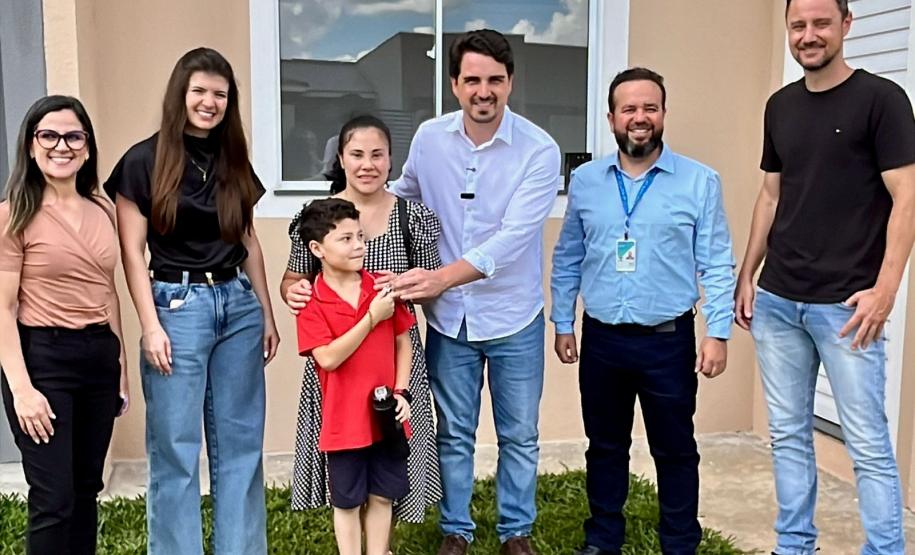 Recursos estaduais ajudam famílias de Irati a realizarem o sonho da casa própria