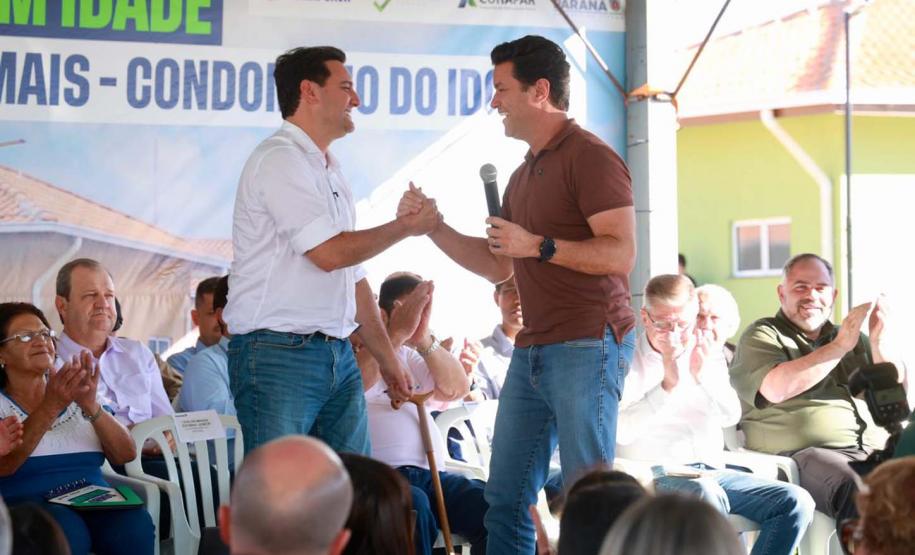Governador inaugura o Condomínio do Idoso de Guarapuava, o 8° do Estado