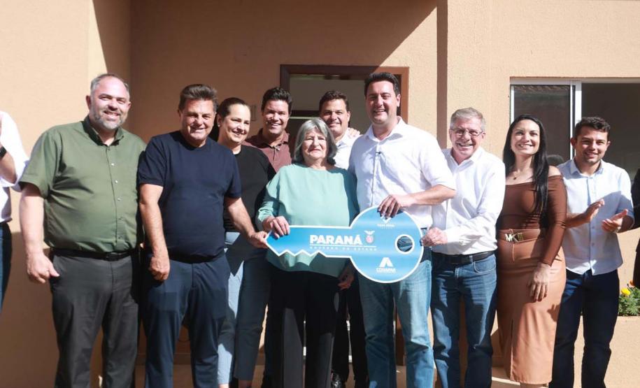 Governador inaugura o Condomínio do Idoso de Guarapuava, o 8° do Estado
