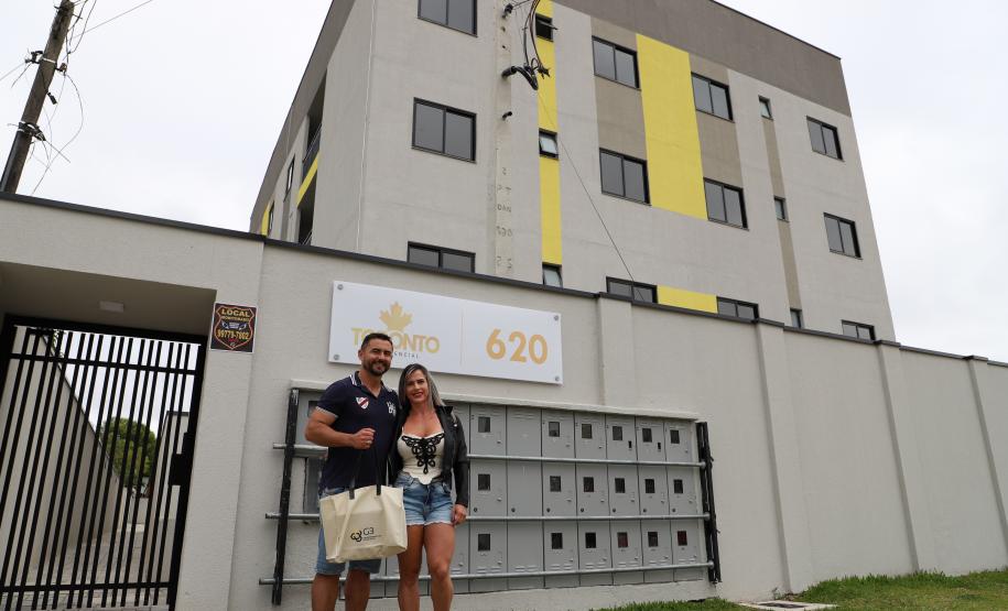 Com recursos do Casa Fácil, novo residencial com 24 apartamentos é entregue em Pinhais
