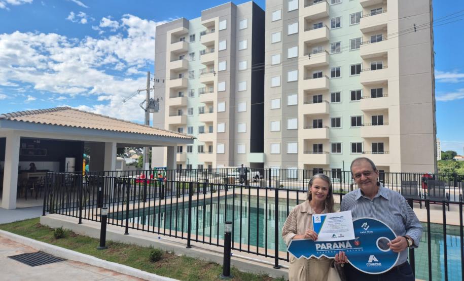Com investimento de R$ 4,7 milhões do Casa Fácil, Cohapar entrega 256 apartamentos em Maringá