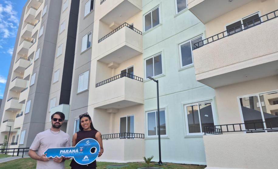 Com investimento de R$ 4,7 milhões do Casa Fácil, Cohapar entrega 256 apartamentos em Maringá