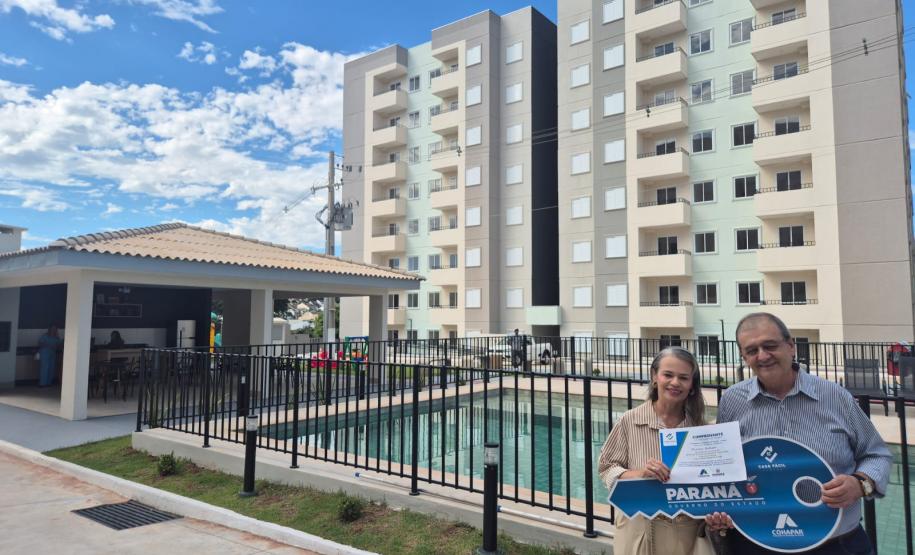 Com investimento de R$ 4,7 milhões do Casa Fácil, Cohapar entrega 256 apartamentos em Maringá