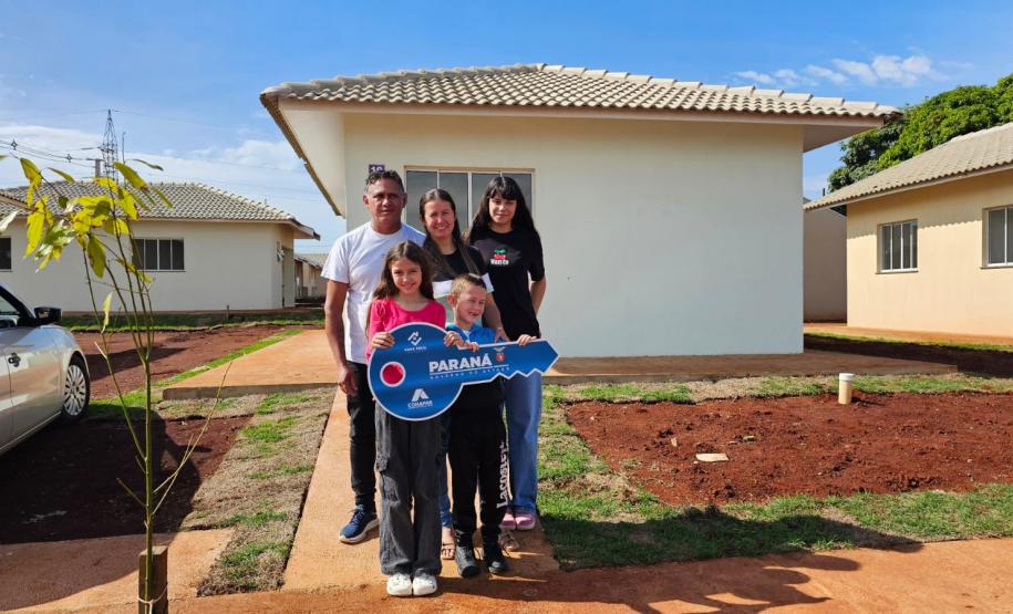 Em Iracema do Oeste, 38 famílias conquistam moradias próprias com apoio do Casa Fácil Paraná