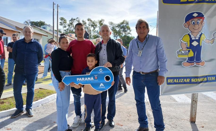 Residencial Fênix é concluído em Tapira com todas as moradias subsidiadas pelo Casa Fácil Paraná