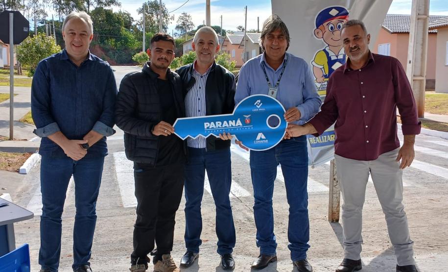 Residencial Fênix é concluído em Tapira com todas as moradias subsidiadas pelo Casa Fácil Paraná
