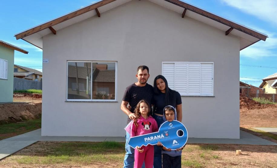 Residencial Fênix é concluído em Tapira com todas as moradias subsidiadas pelo Casa Fácil Paraná