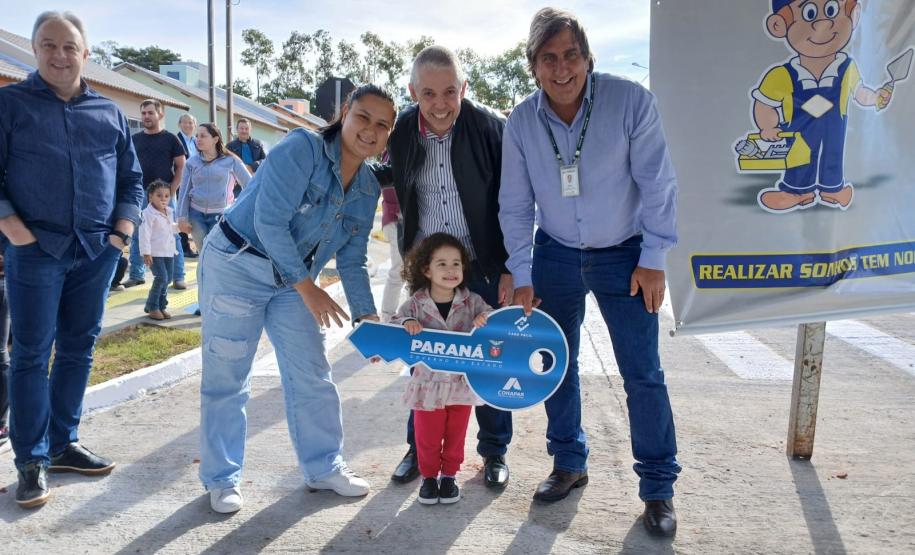 Residencial Fênix é concluído em Tapira com todas as moradias subsidiadas pelo Casa Fácil Paraná
