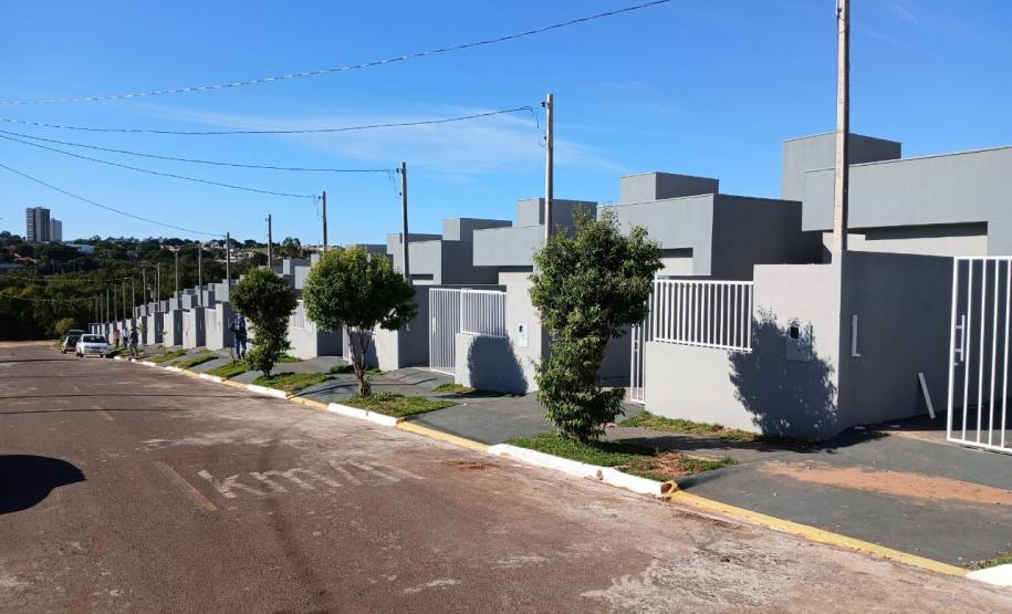 Novo residencial de Umuarama tem todas as moradias subsidiadas pelo Governo do Estado