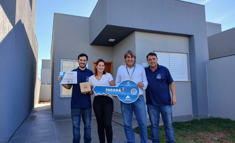 Novo residencial de Umuarama tem todas as moradias subsidiadas pelo Governo do Estado