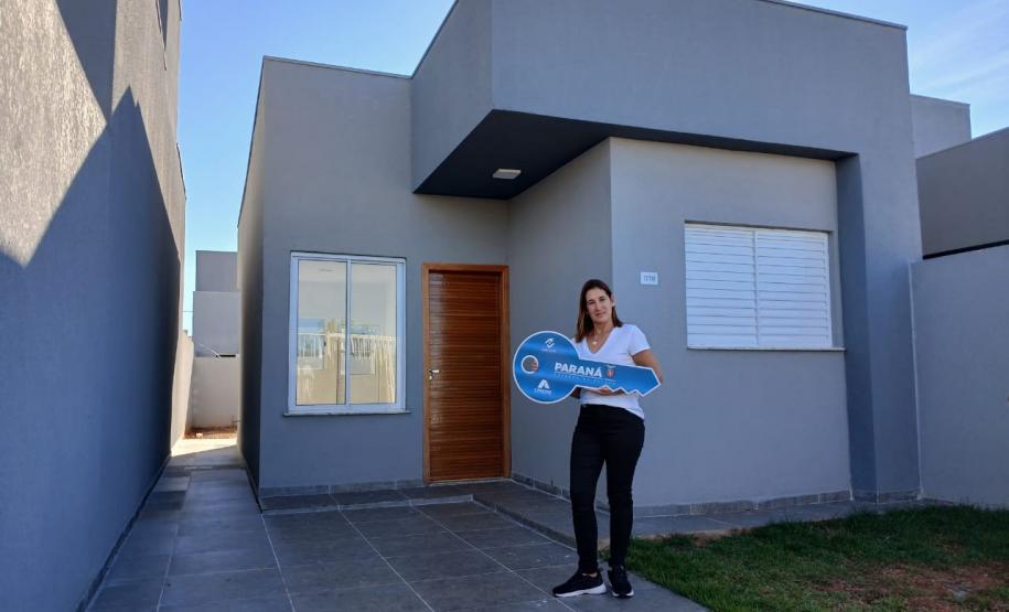 Novo residencial de Umuarama tem todas as moradias subsidiadas pelo Governo do Estado