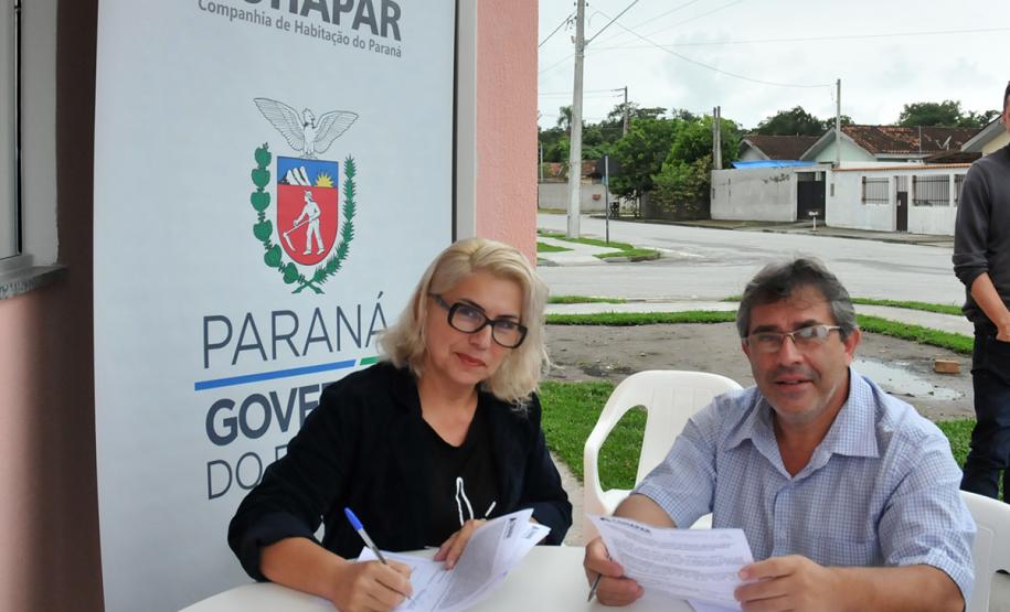 Casas foram financiadas com recursos do Governo do Estado pela Cohapar e fazem parte do plano de retomada da carteira imobiliária da empresa.