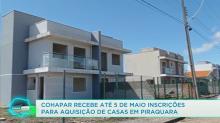 Casas e sobrados construídos pela Cohapar em Piraquara